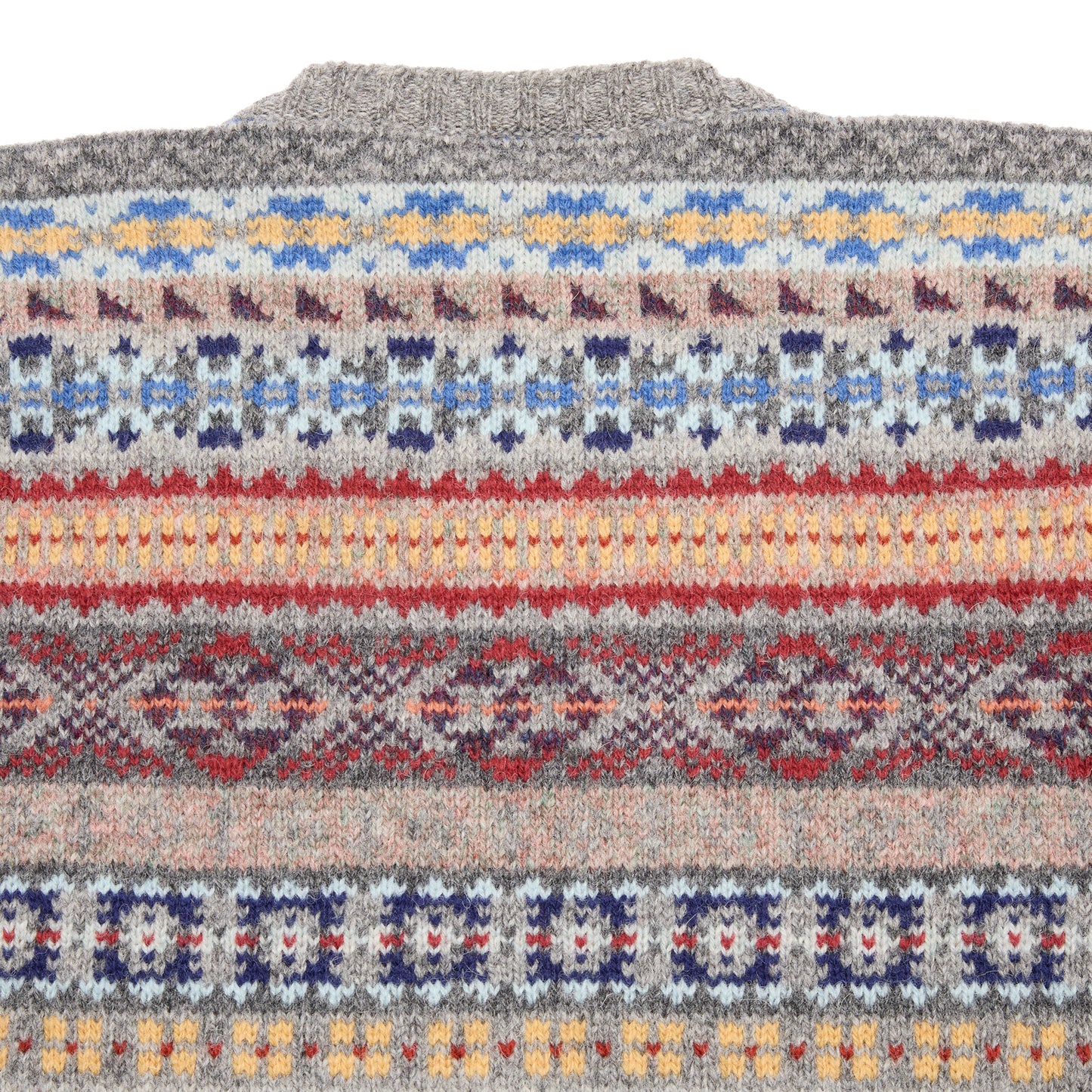 Jamieson's Fair Isle Jumper in Steel
