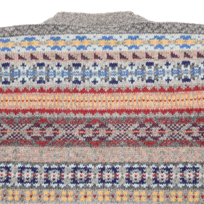 Jamieson's Fair Isle Jumper in Steel