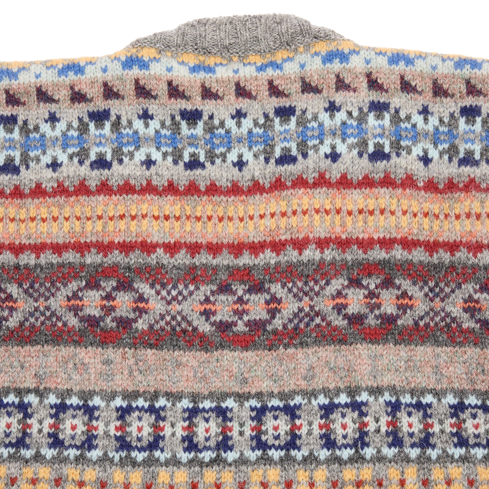 Jamieson's Fair Isle Slipover in Steel
