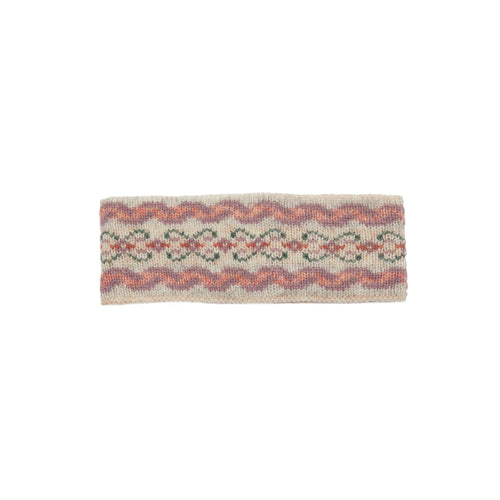 Jamieson's Fair Isle Headband in Sand