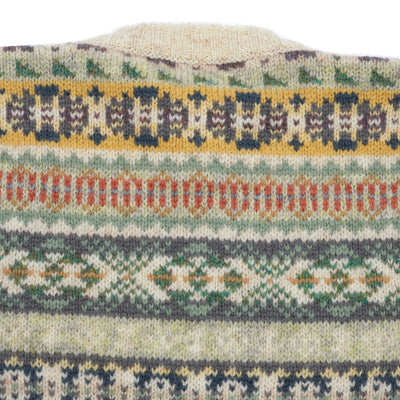 Jamieson's Fair Isle Jumper in Pebble