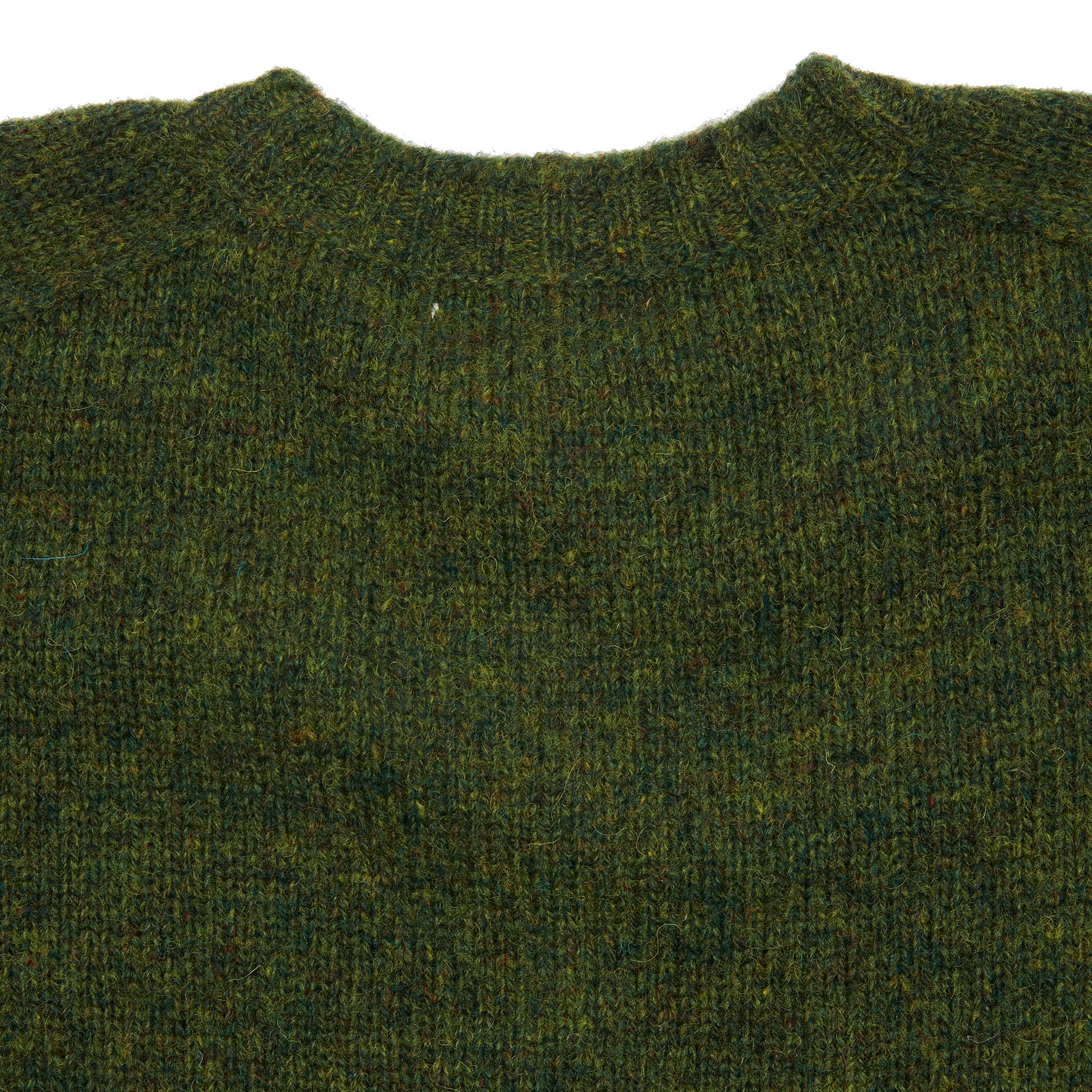 Jamieson's Crewneck Shetland Jumper in Prairie