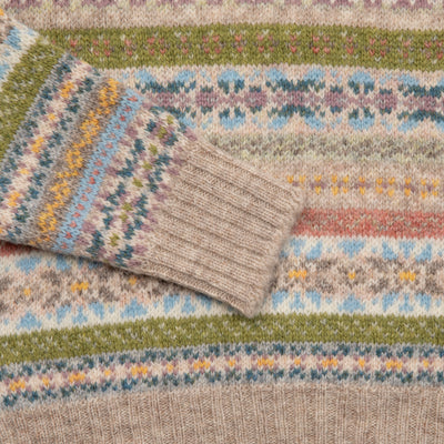 Jamieson's Fair Isle Jumper in Cashew