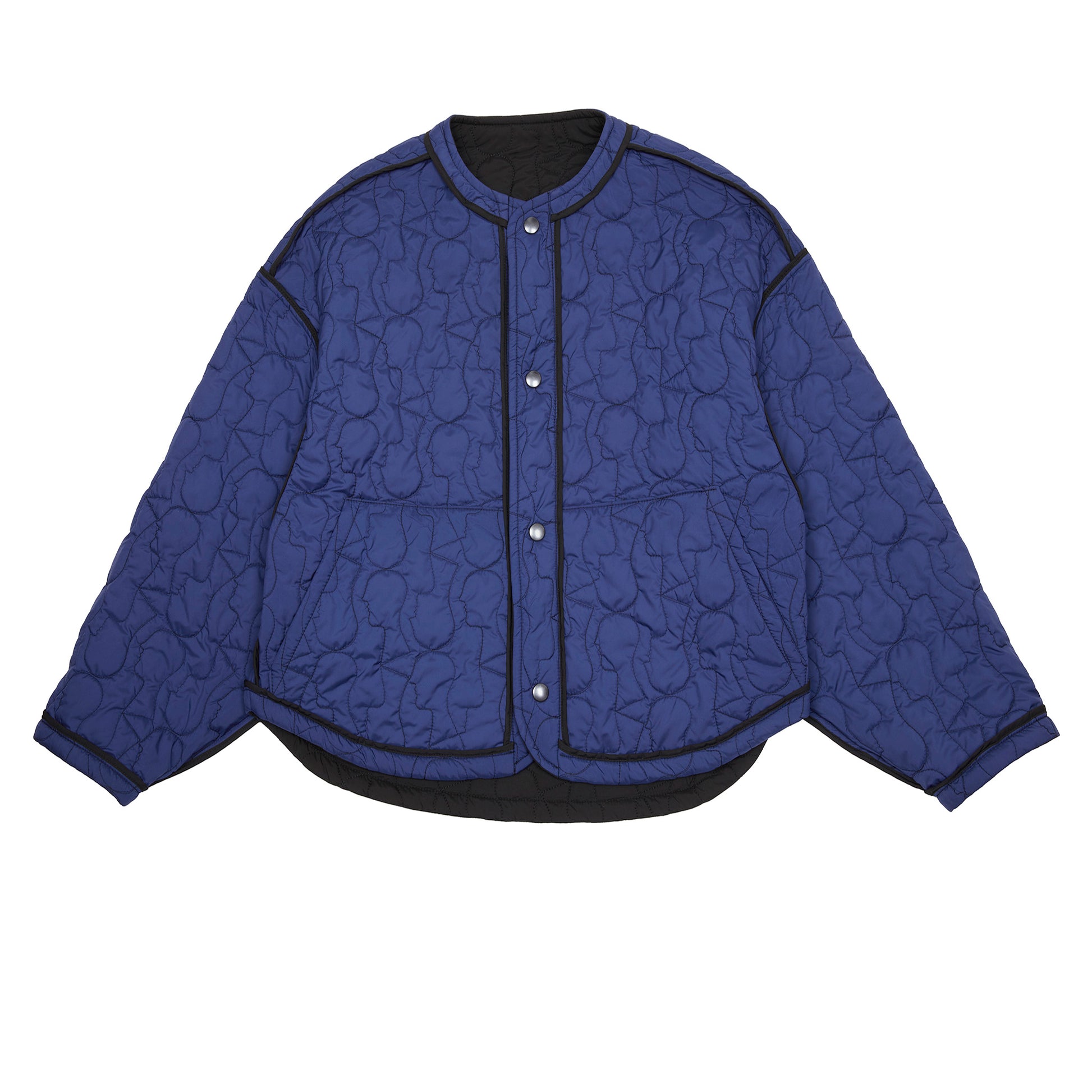 KONRAD Imri Reversible Jacket in Black / Blue 5