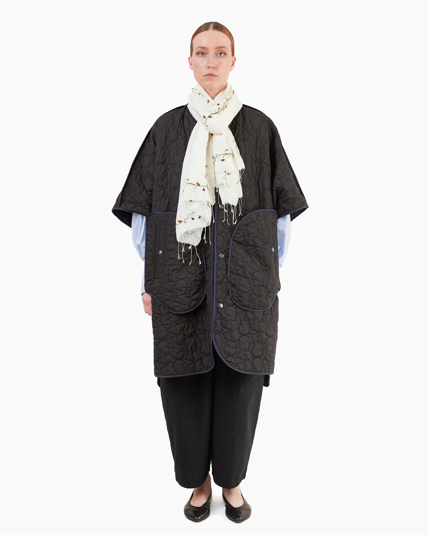 KONRAD Susan Reversible Jacket in Navy/ Black