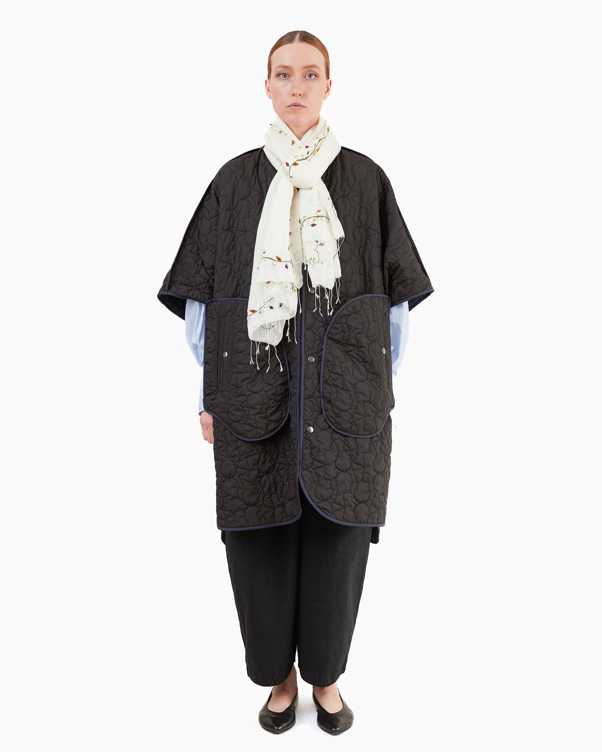 KONRAD Susan Reversible Jacket in Navy/ Black