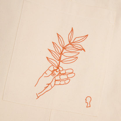 KONRAD Paula Tote Bag in Ecru