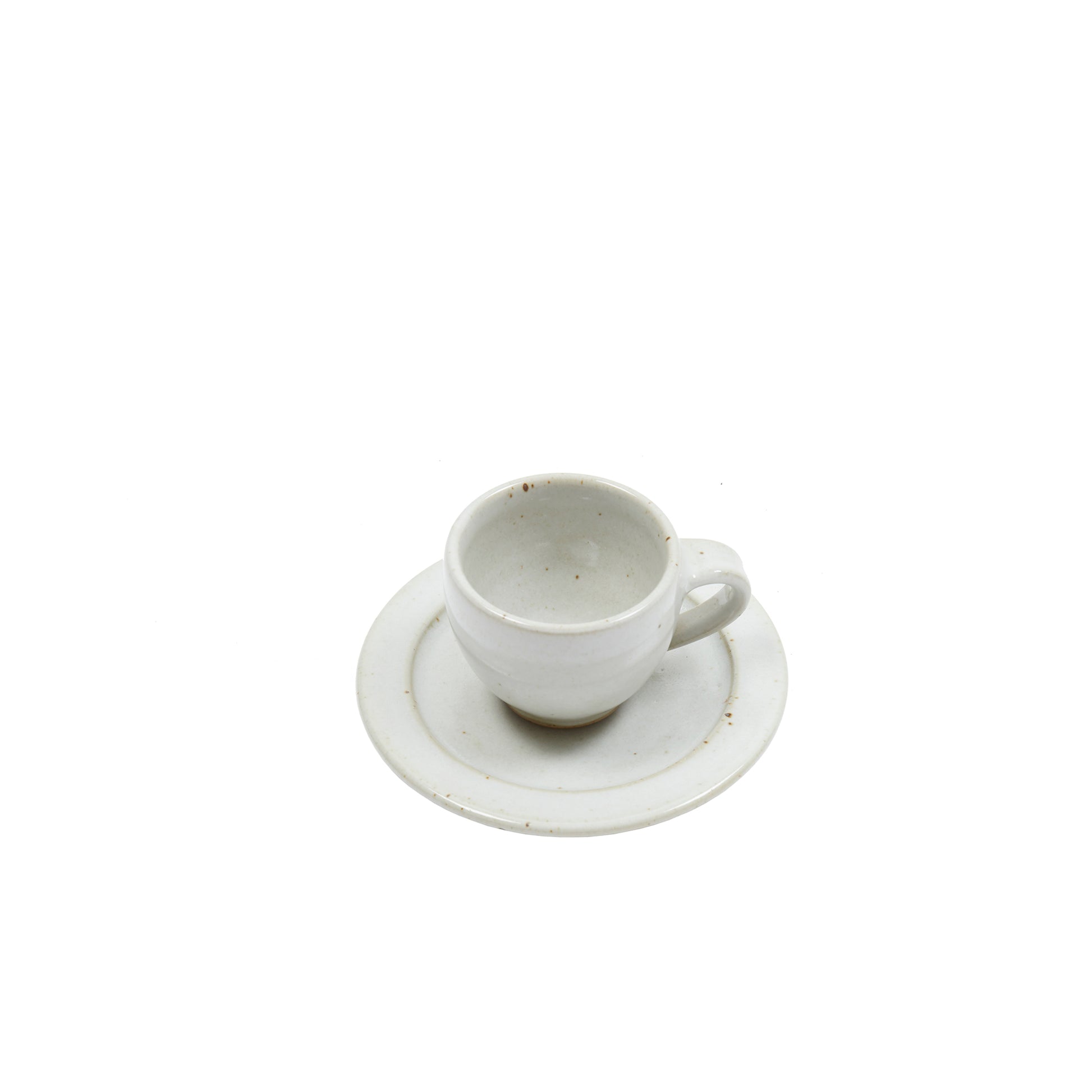 Founded in 1924 in Essen, Germany, Keramische Werkstatt Margaretenhöhe hand-crafted beautiful ceramics reflect the formal principles of the Bauhaus. Their tableware collection was developed with this in mind resulting in a range of classic, timeless pieces.  Keramische Werkstatt Margaretenhöhe Hand Thrown Stoneware Espresso Cup.  Handmade in Germany.  *Espresso cup and saucer sold separately.