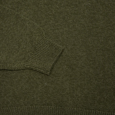 Kaptain Sunshine Washi Cotton Sweater in Green