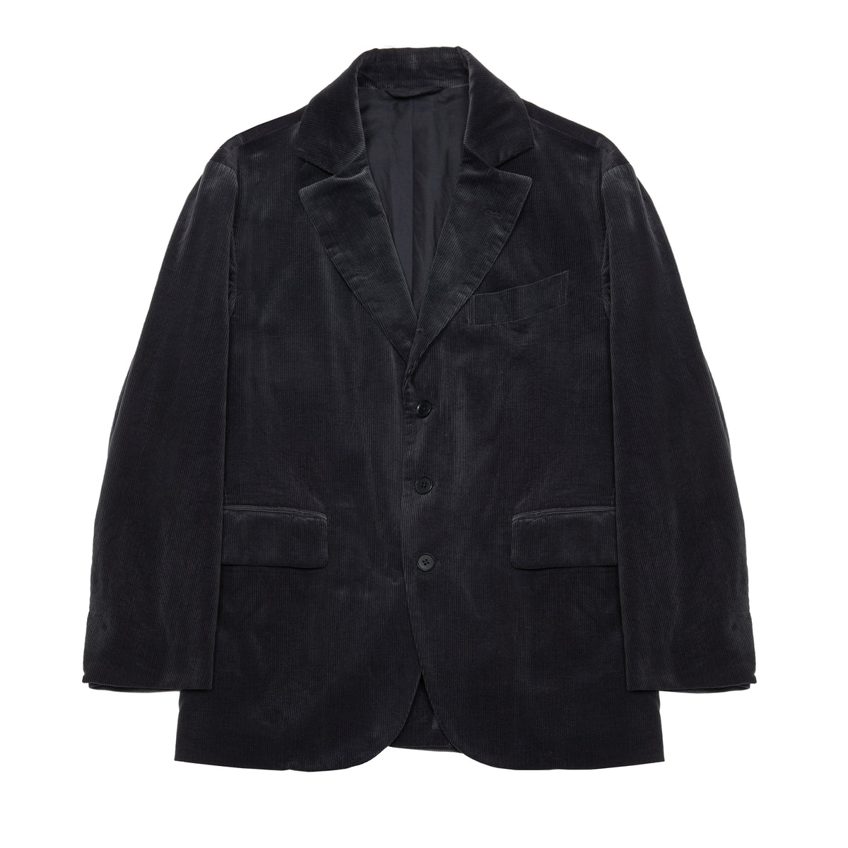 Kaptain Sunshine Cotton Corduroy 4B Jacket in Navy