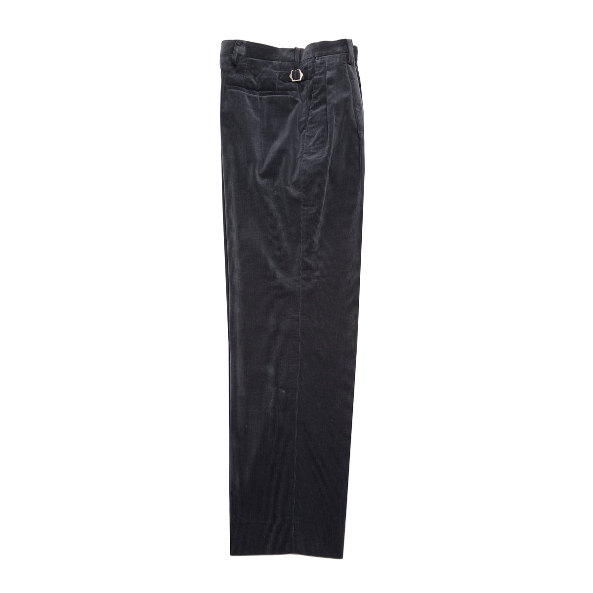 Kaptain Sunshine Corduroy Shoecut Slacks in Navy