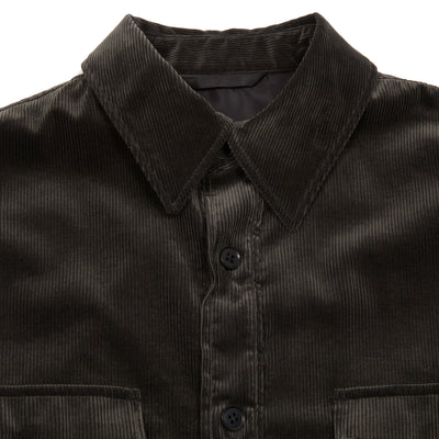 Kaptain Sunshine Corduroy C.P.O. Shirt Jacket in Charcoal