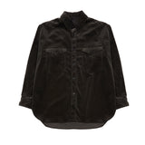 Kaptain Sunshine Corduroy C.P.O. Shirt Jacket in Charcoal