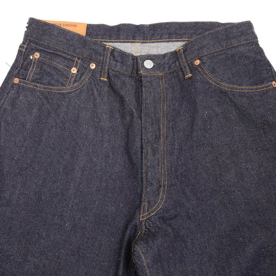 Kaptain Sunshine 5P Zipper Front Denim Pants in Indigo One Wash