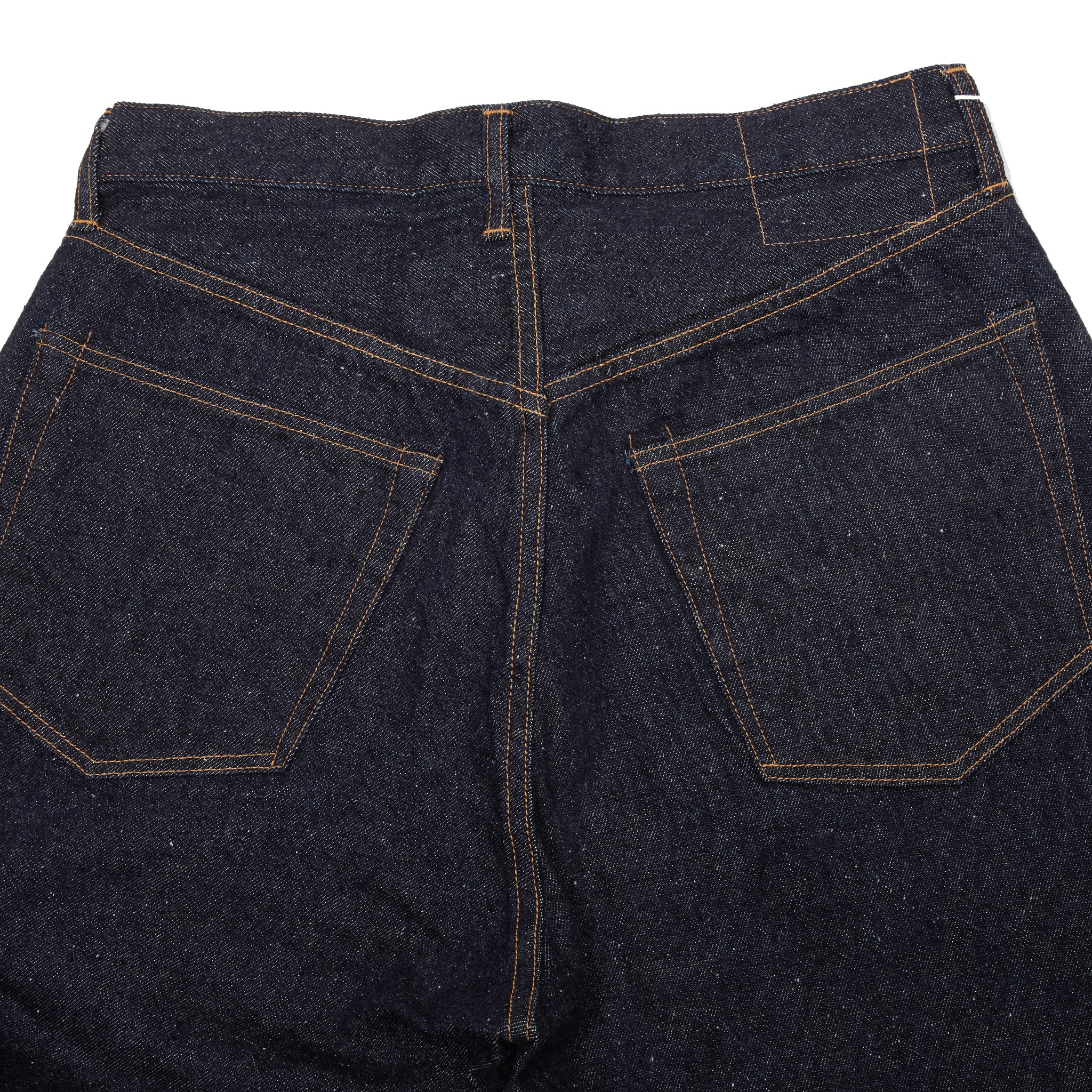 Kaptain Sunshine 5P Zipper Front Denim Pants in Indigo Wash