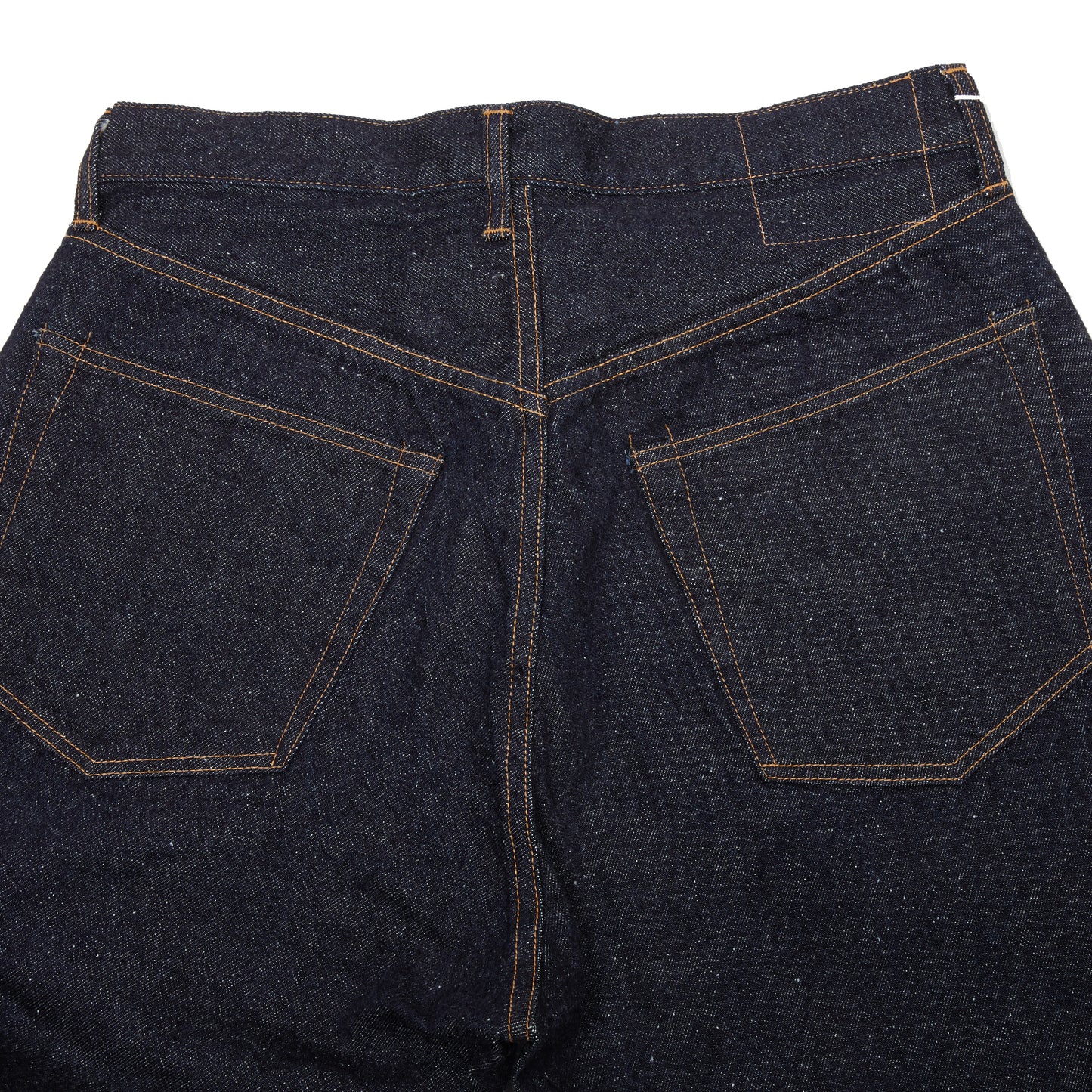 Kaptain Sunshine 5P Zipper Front Denim Pants in Indigo Wash