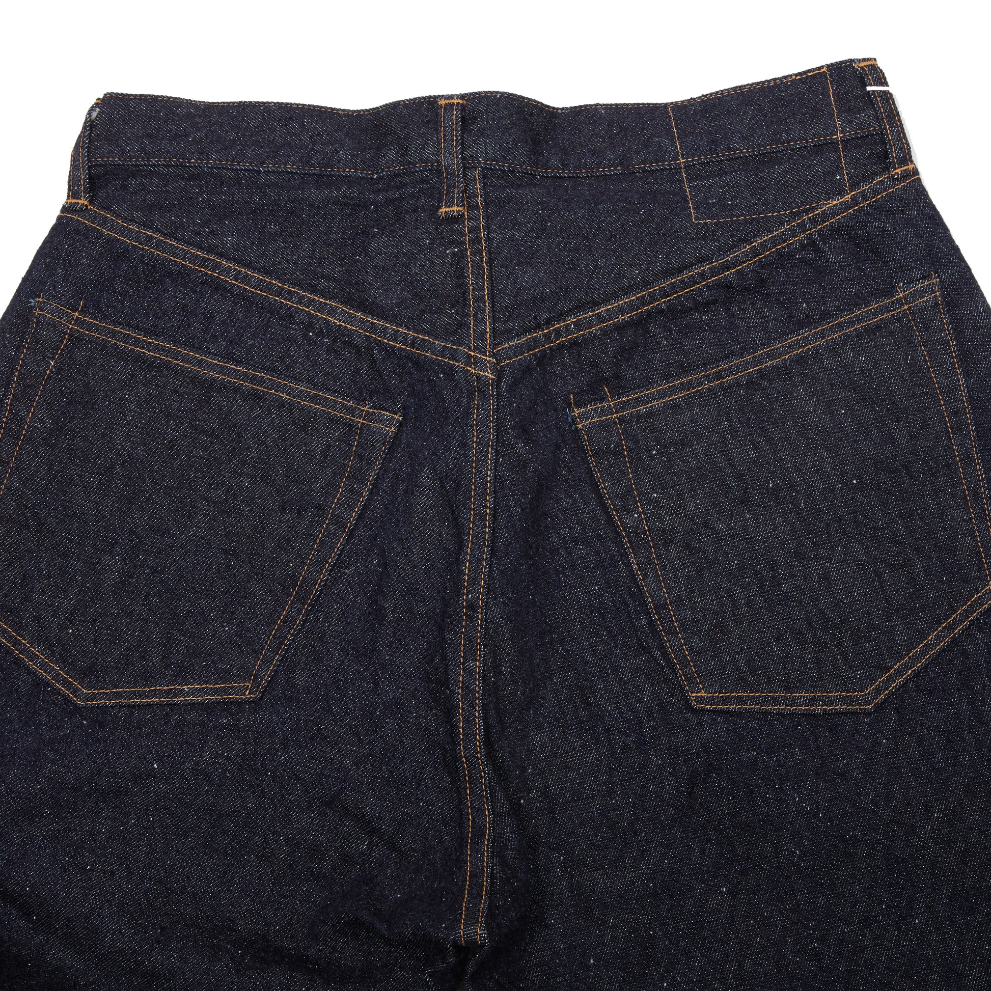 Kaptain Sunshine 5P Zipper Front Denim Pants in Indigo Wash