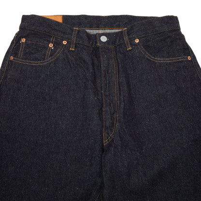 Kaptain Sunshine 5P Zipper Front Denim Pants in Indigo Wash