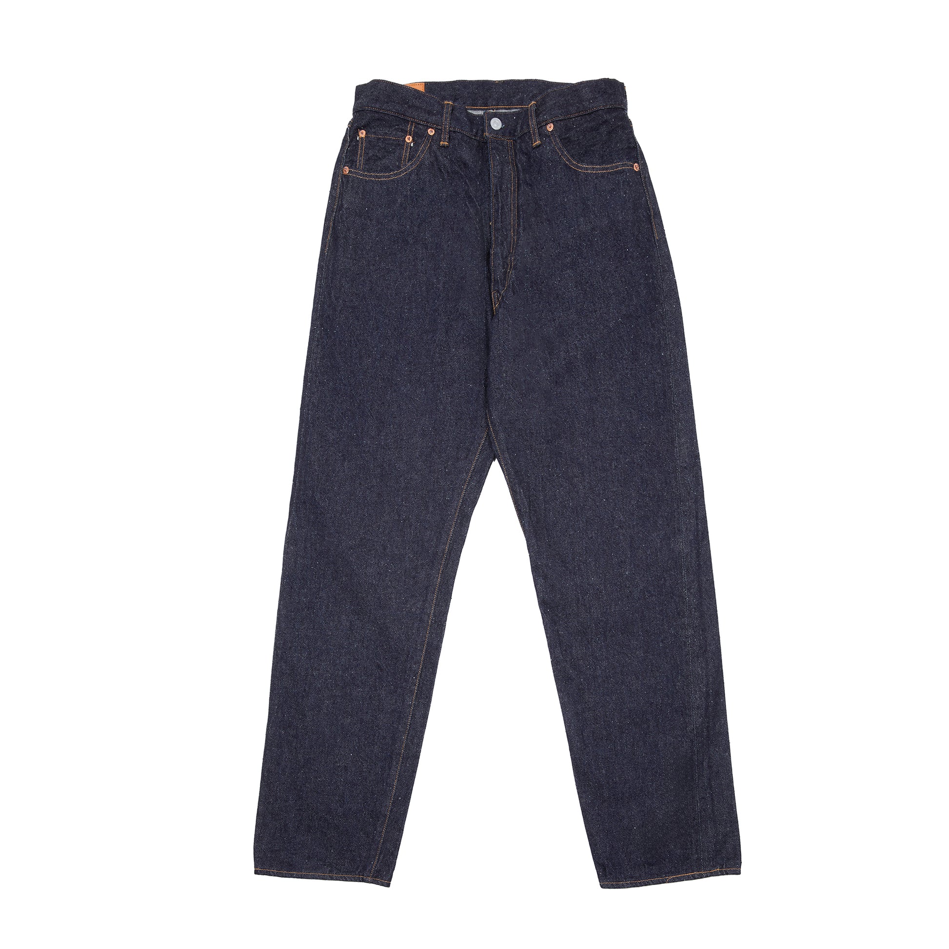 Kaptain Sunshine 5P Zipper Front Denim Pants in Indigo Wash