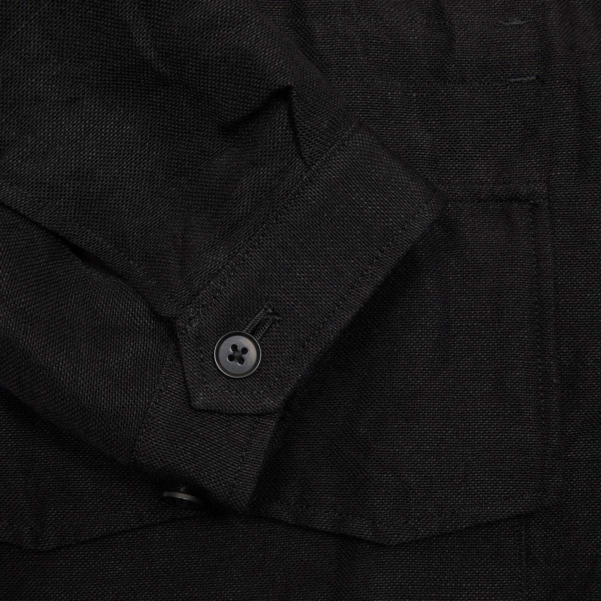 Kaptain Sunshine Wool/Hemp Explorer Jacket in Black