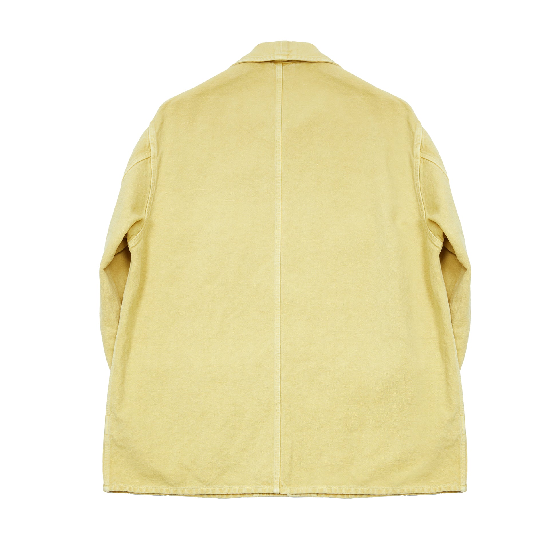 Kaptain Sunshine Cotton Hemp Hunt Jacket in Butter
