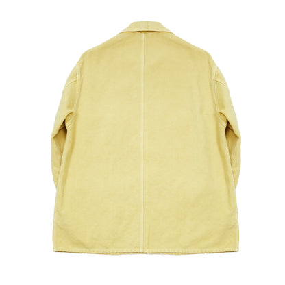 Kaptain Sunshine Cotton Hemp Hunt Jacket in Butter