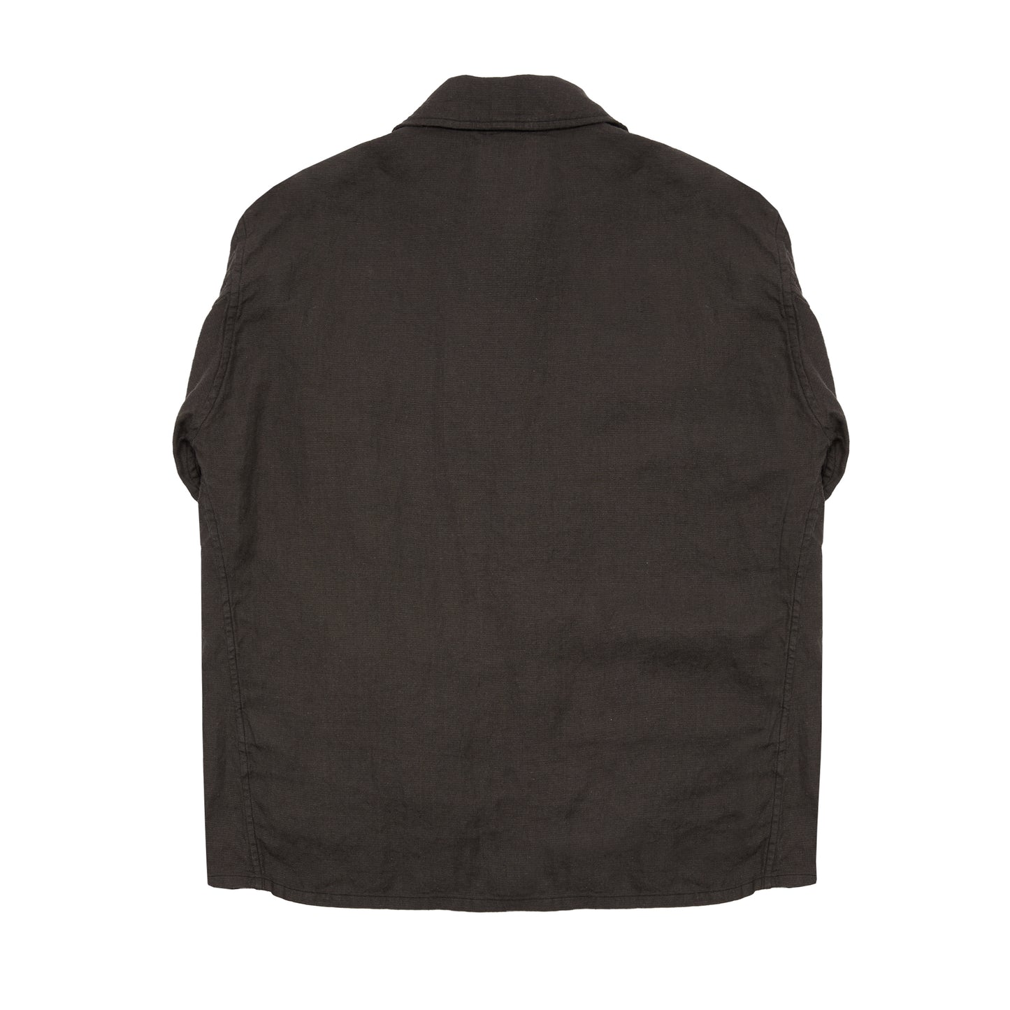 Kaptain Sunshine Safari Shirt Jacket in Ink Black
