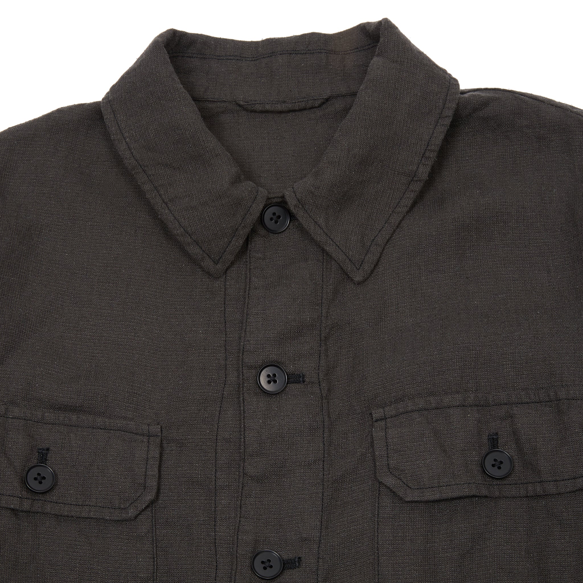Kaptain Sunshine Safari Shirt Jacket in Ink Black – Dick's Edinburgh