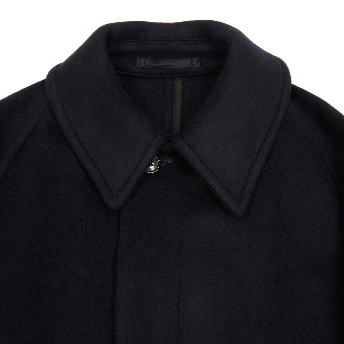 Kaptain Sunshine Traveller Wool Coat in Top Navy