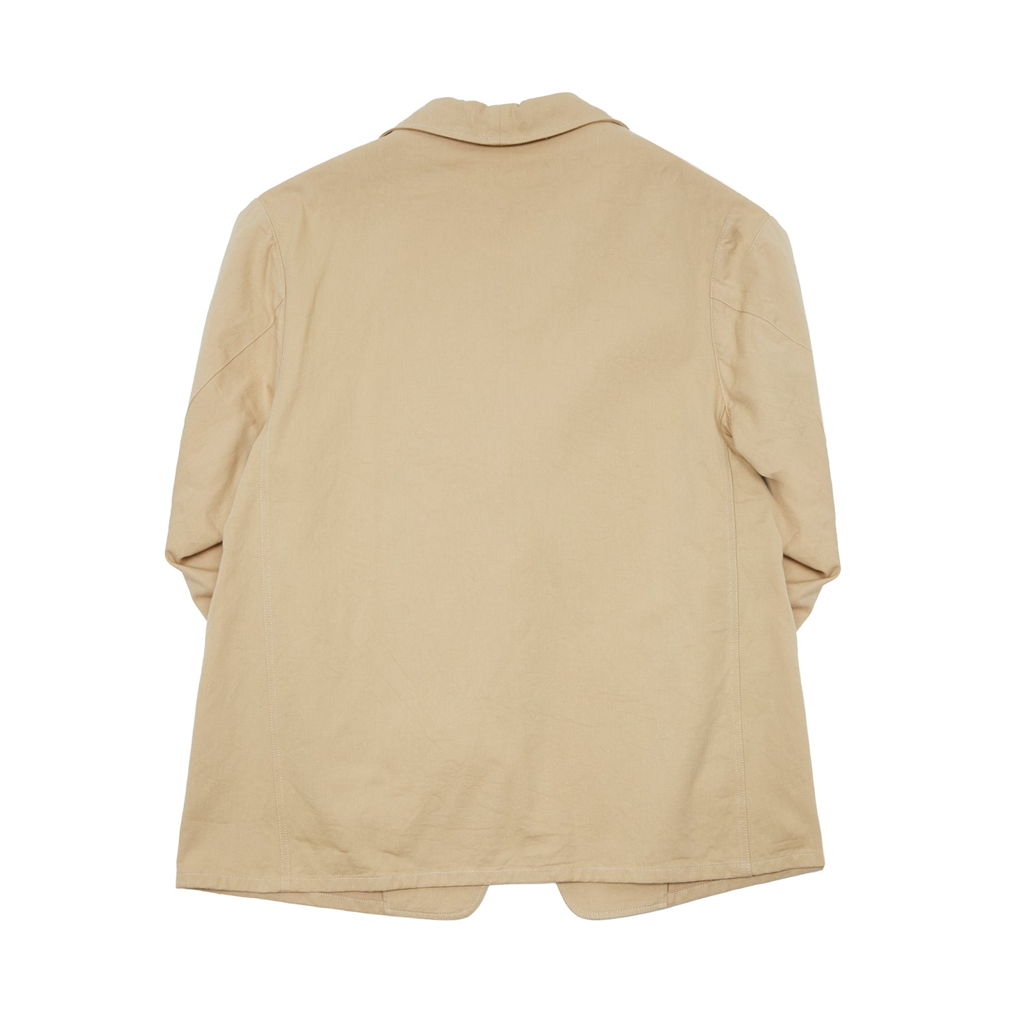 Kaptain Sunshine Cotton Square Drill Jacket in Khaki