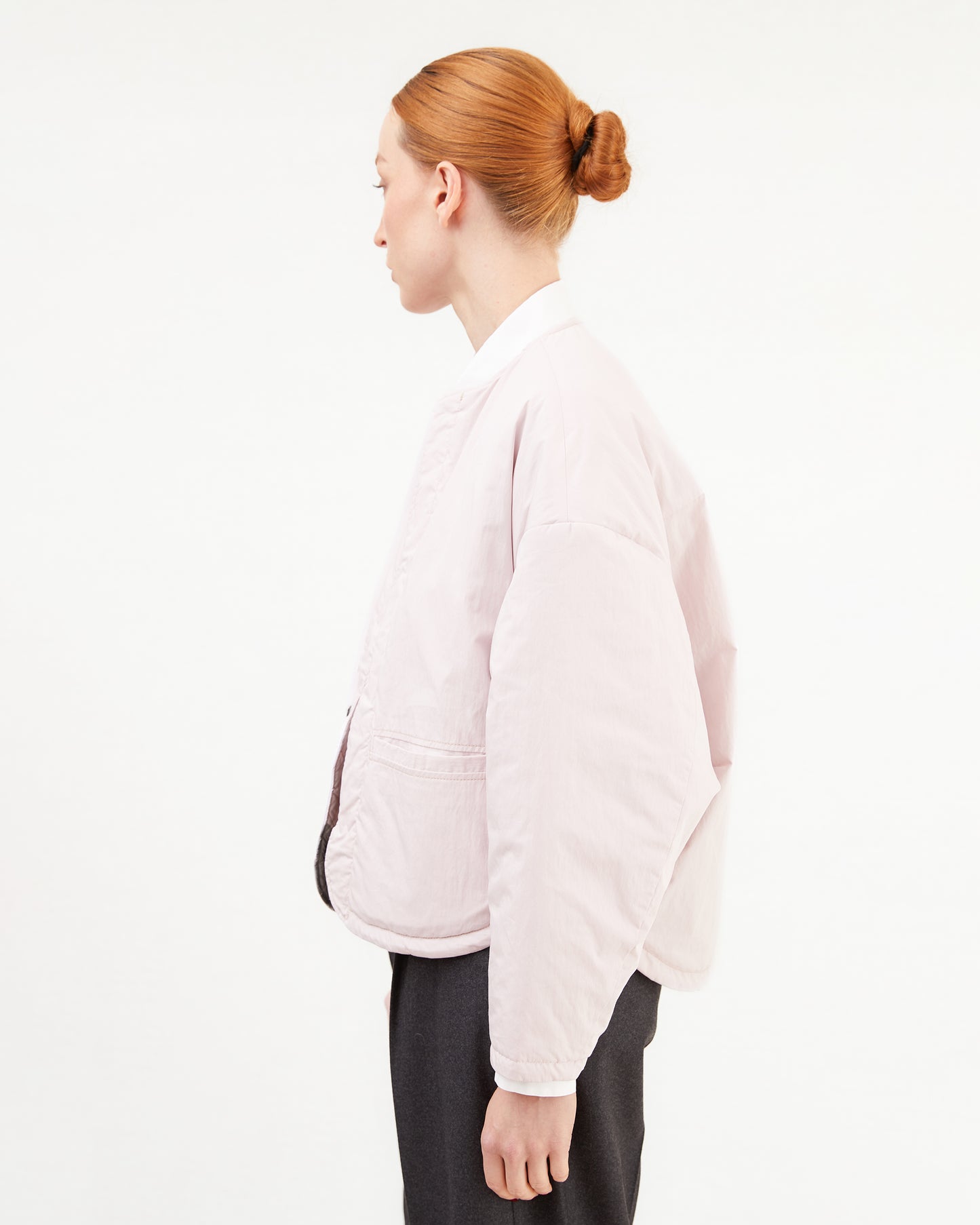 KONRAD Isabella Reversible Jacket in Blush/Flower Rosa