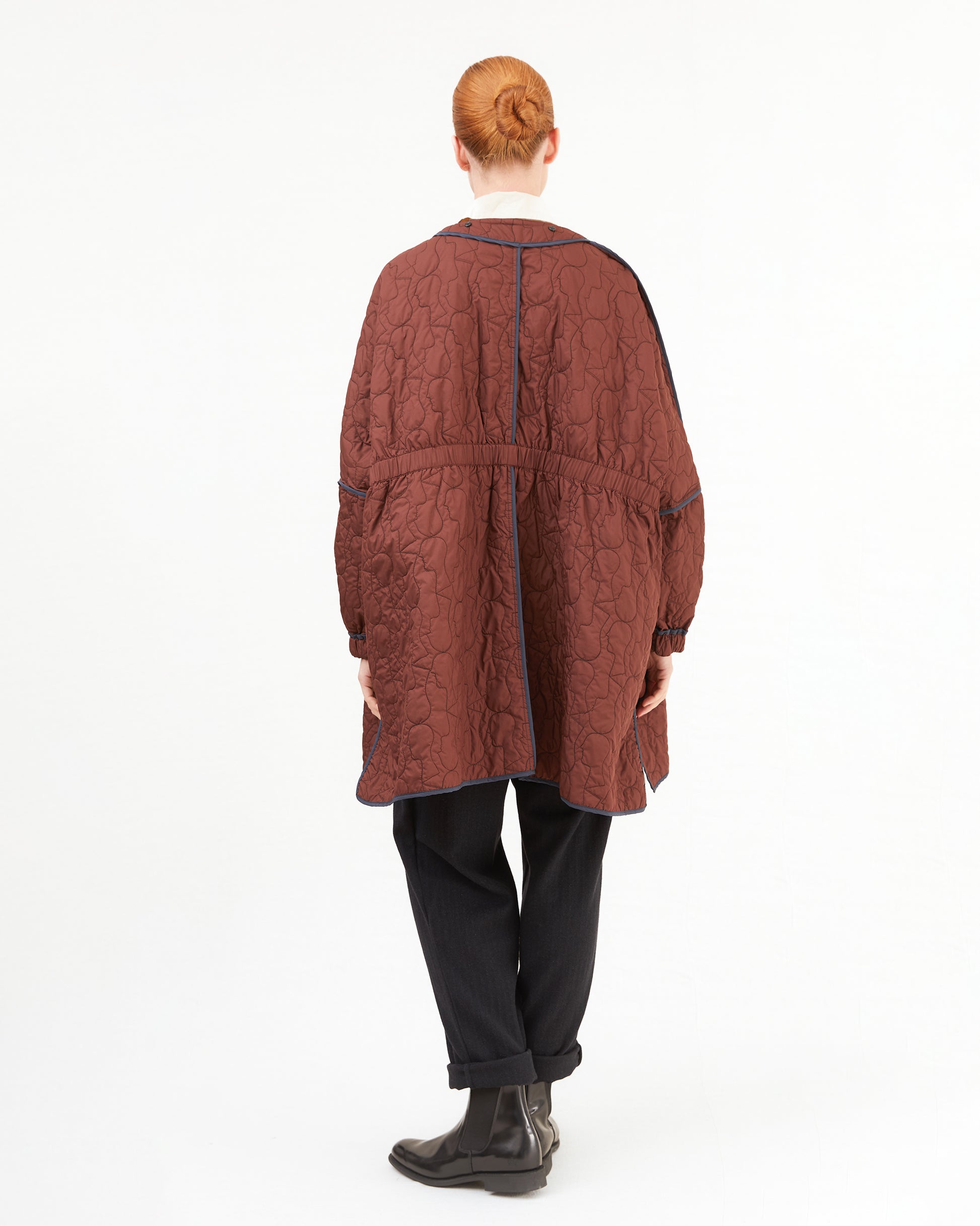 KONRAD Sungjin Reversible Jacket in Navy/Hazel