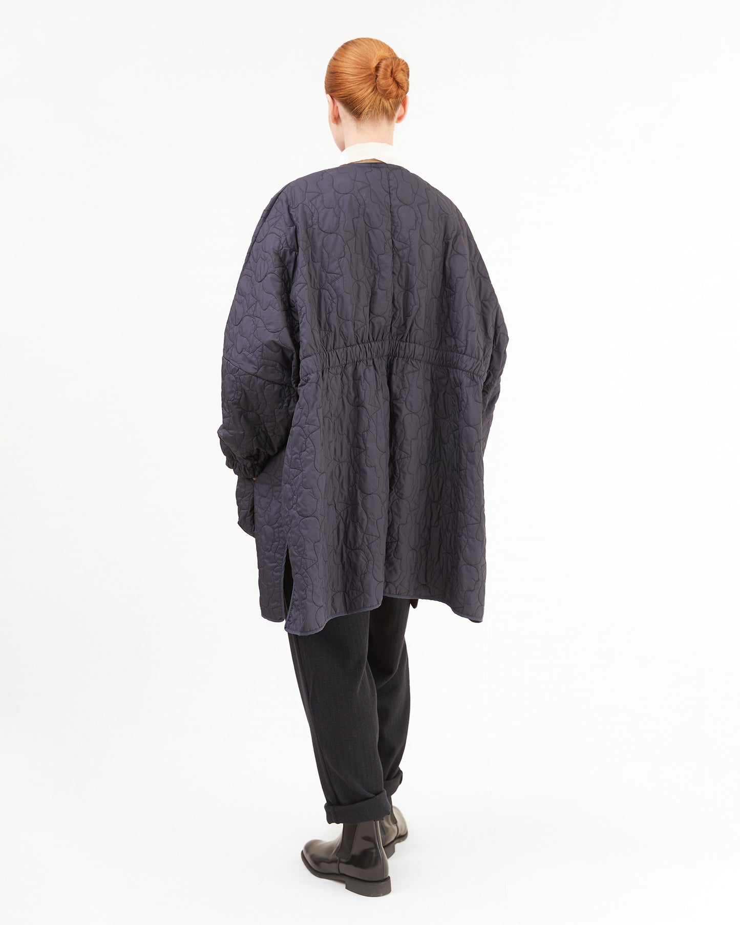 KONRAD Sungjin Reversible Jacket in Navy/Hazel