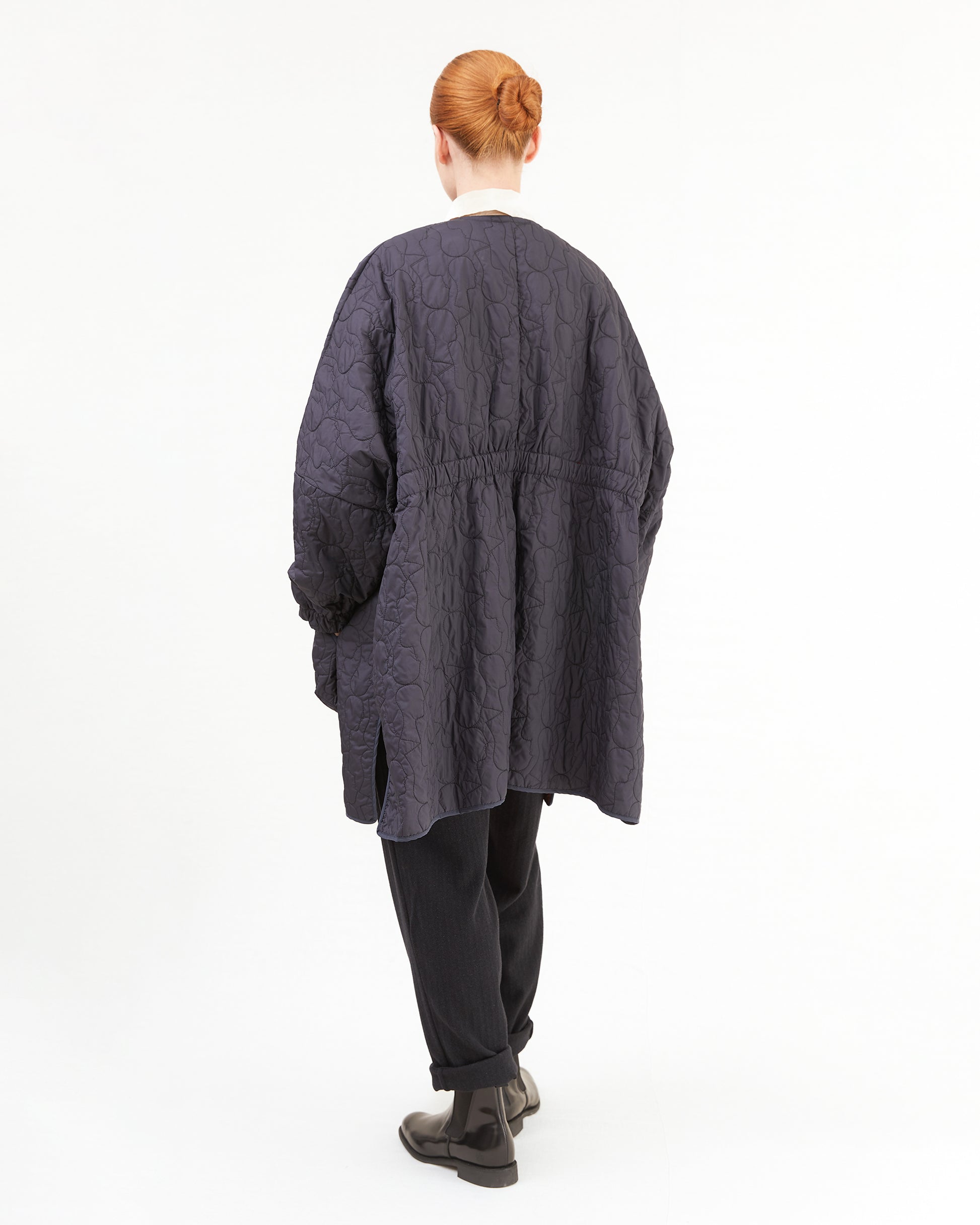 KONRAD Sungjin Reversible Jacket in Navy/Hazel