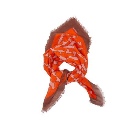 KONRAD Fabian Heads Scarf in Orange