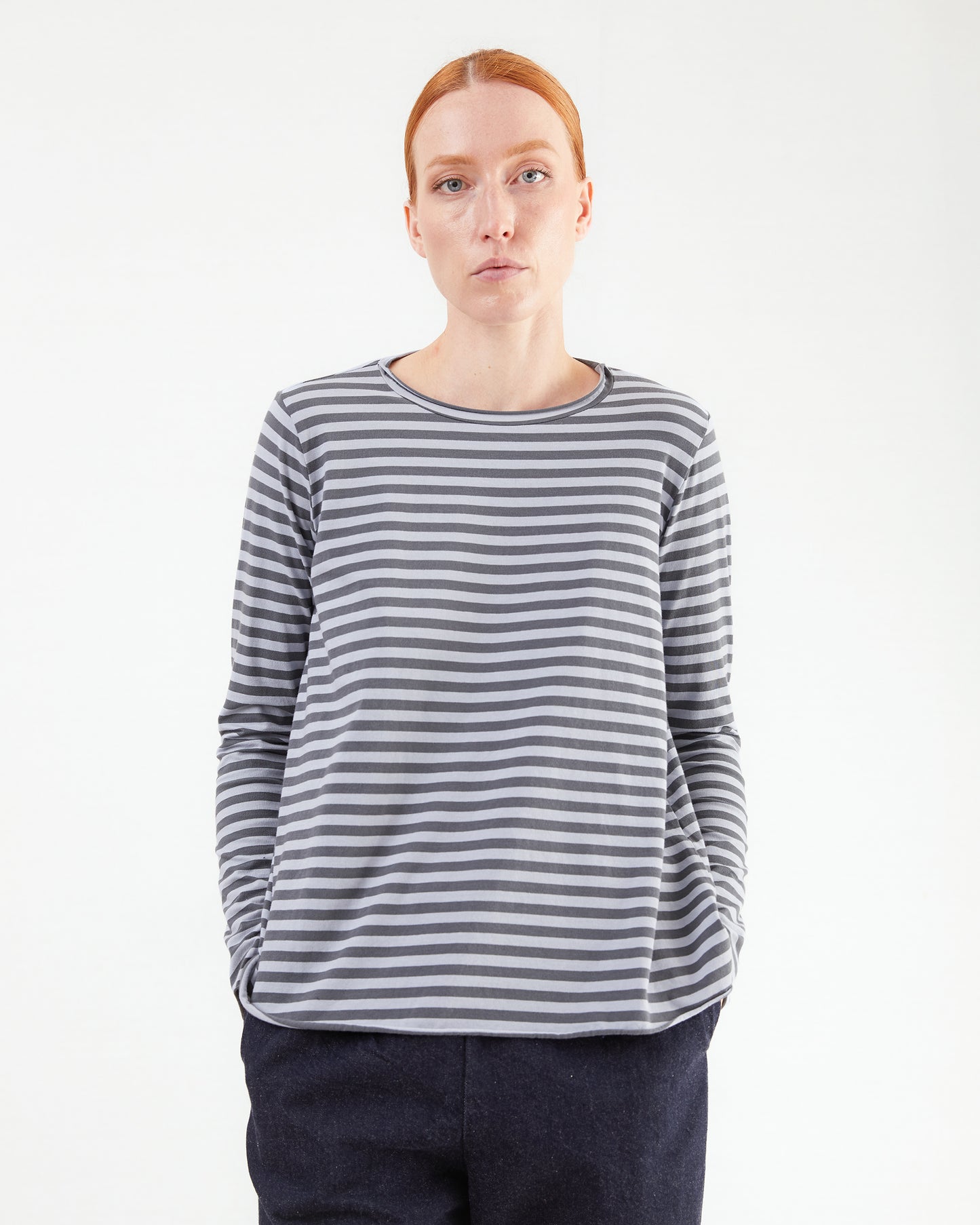 Labo.Art Women's Maglia Jeppe Striped Top in Even River