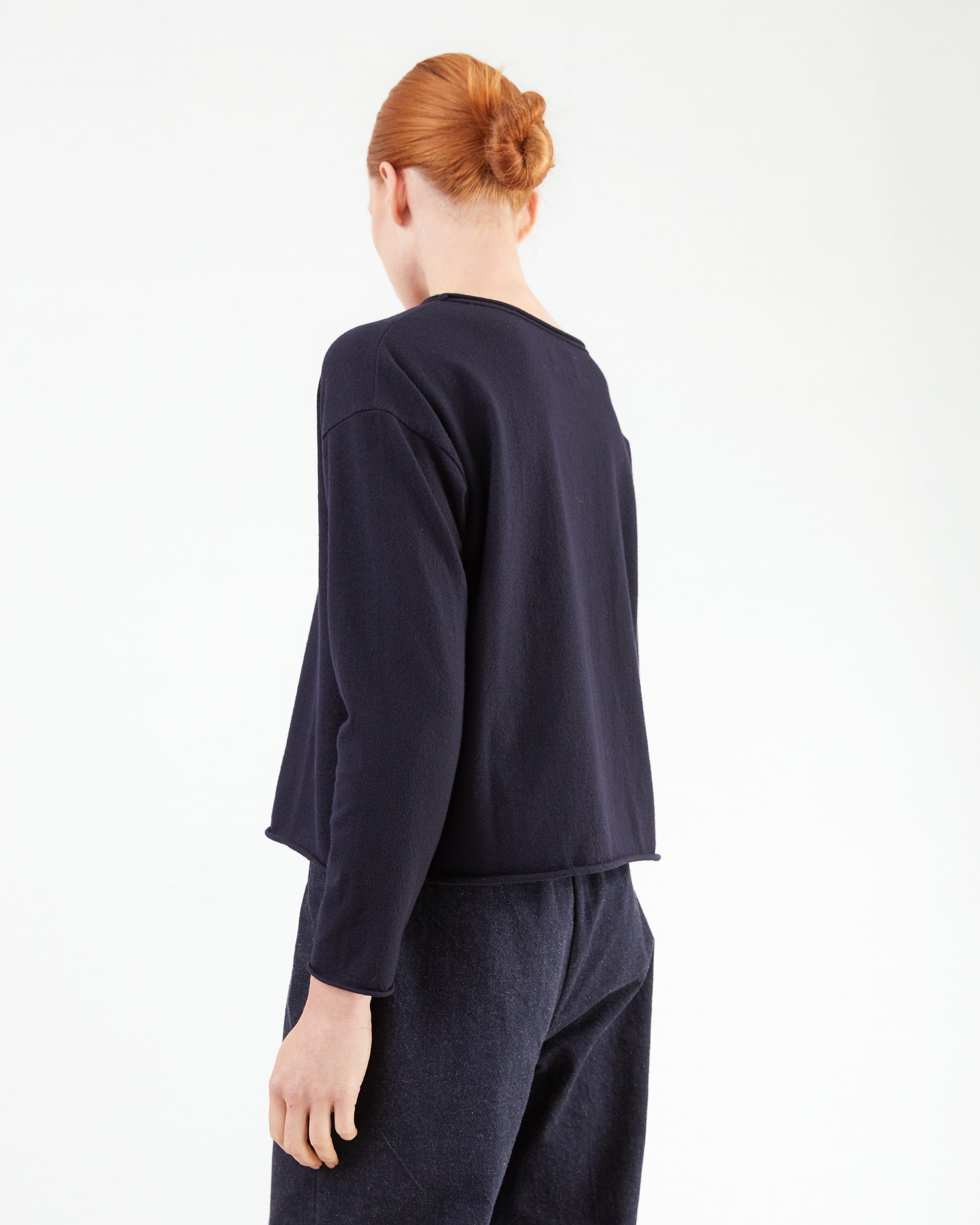 Labo.Art Women's Maglia Lola Top in Charme Atlantic
