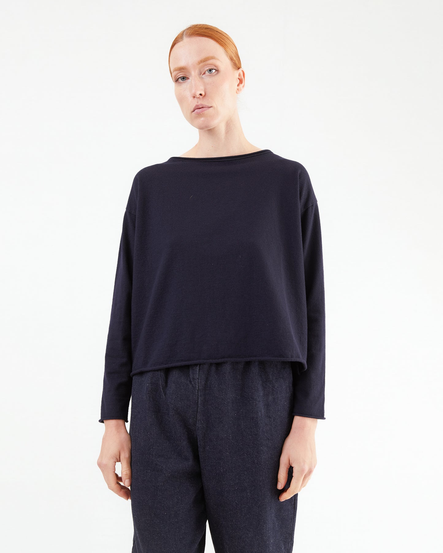 Labo.Art Women's Maglia Lola Top in Charme Atlantic