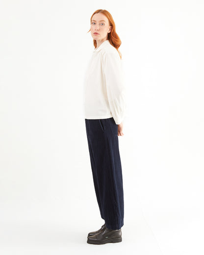 Labo.Art Women's Camicia Riga Lampo Shirt in Winter White