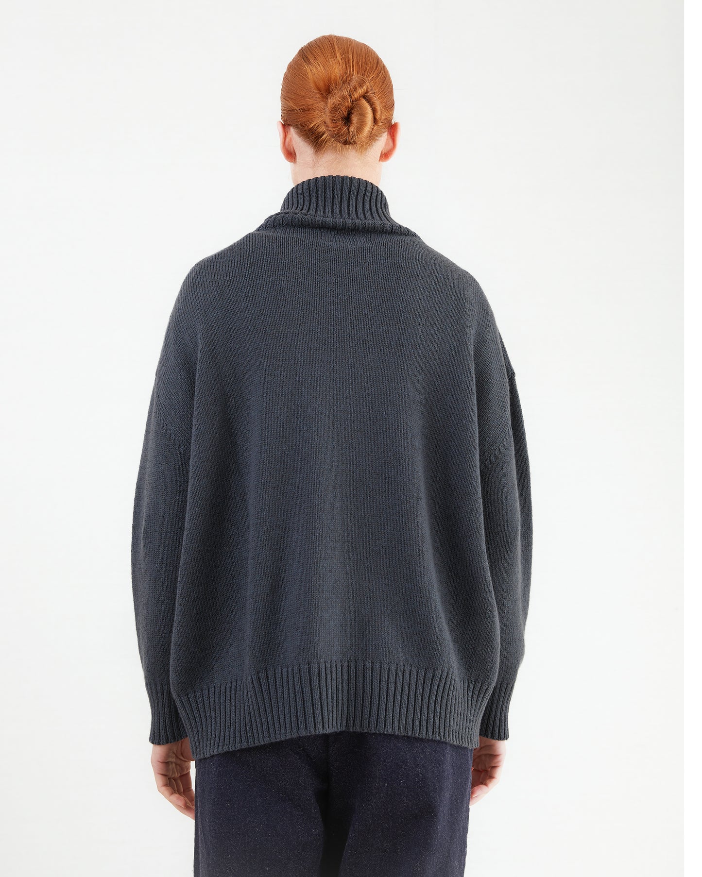 Labo.Art Women's Maglia Fungo Knitted Jumper in Grafite