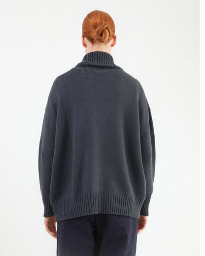 Labo.Art Women's Maglia Fungo Knitted Jumper in Grafite