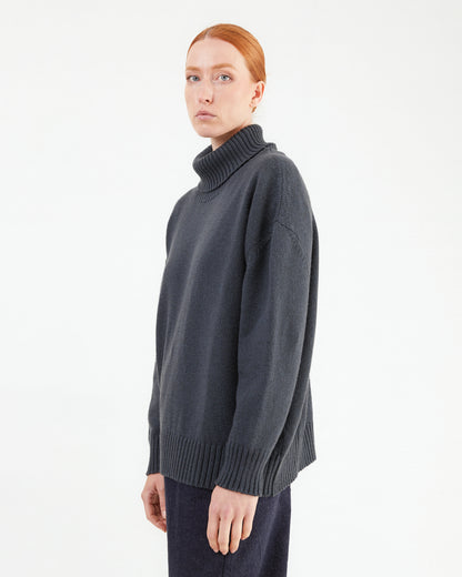 Labo.Art Women's Maglia Fungo Knitted Jumper in Grafite