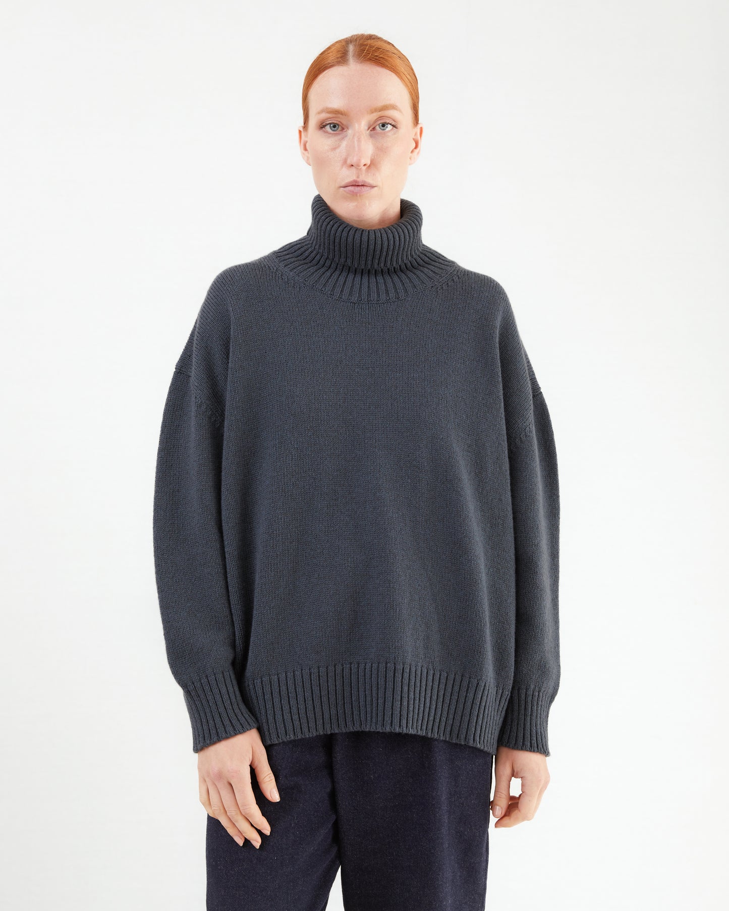 Labo.Art Women's Maglia Fungo Knitted Jumper in Grafite