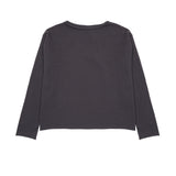 Labo Art Women's Lola Long Sleeve Wool T-shirt in Skipper