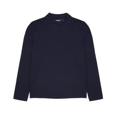Labo Art Men's Basica Long Sleeve Tee in Atlantic