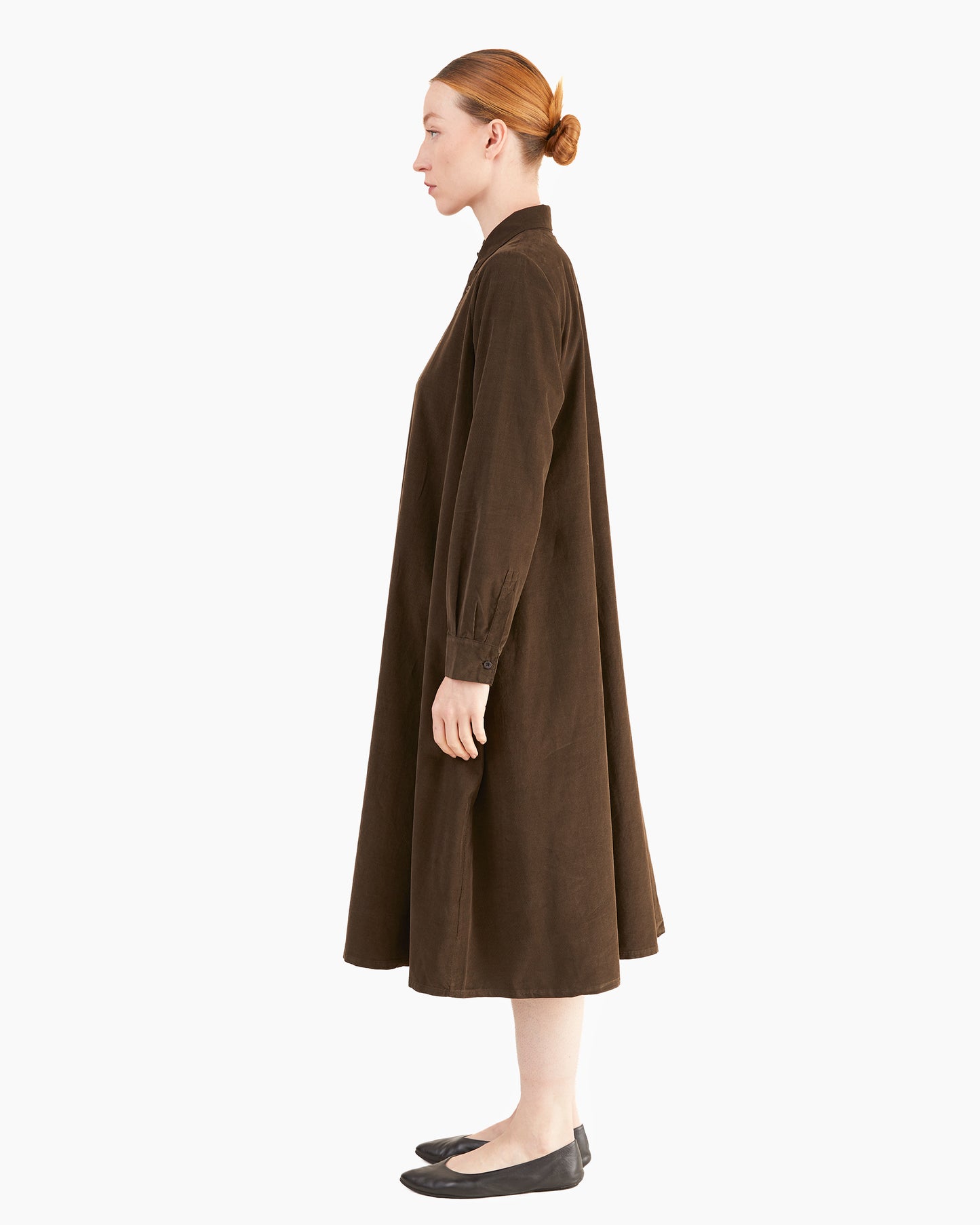 Labo.Art Women's Aneto Lampo Shirt Dress in Cacao