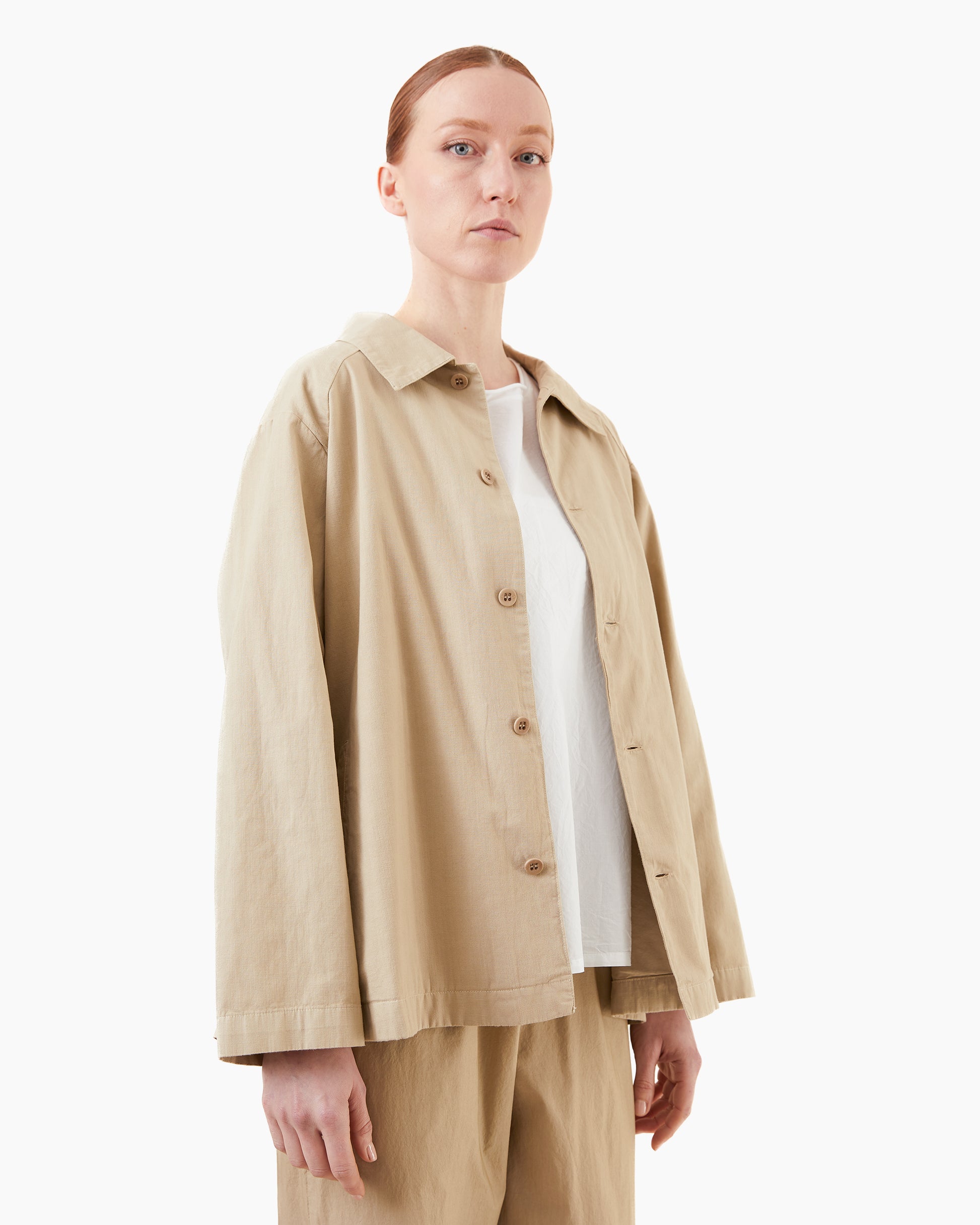 Labo.Art Women's Cortina Liana Cotton Jacket in Sonora