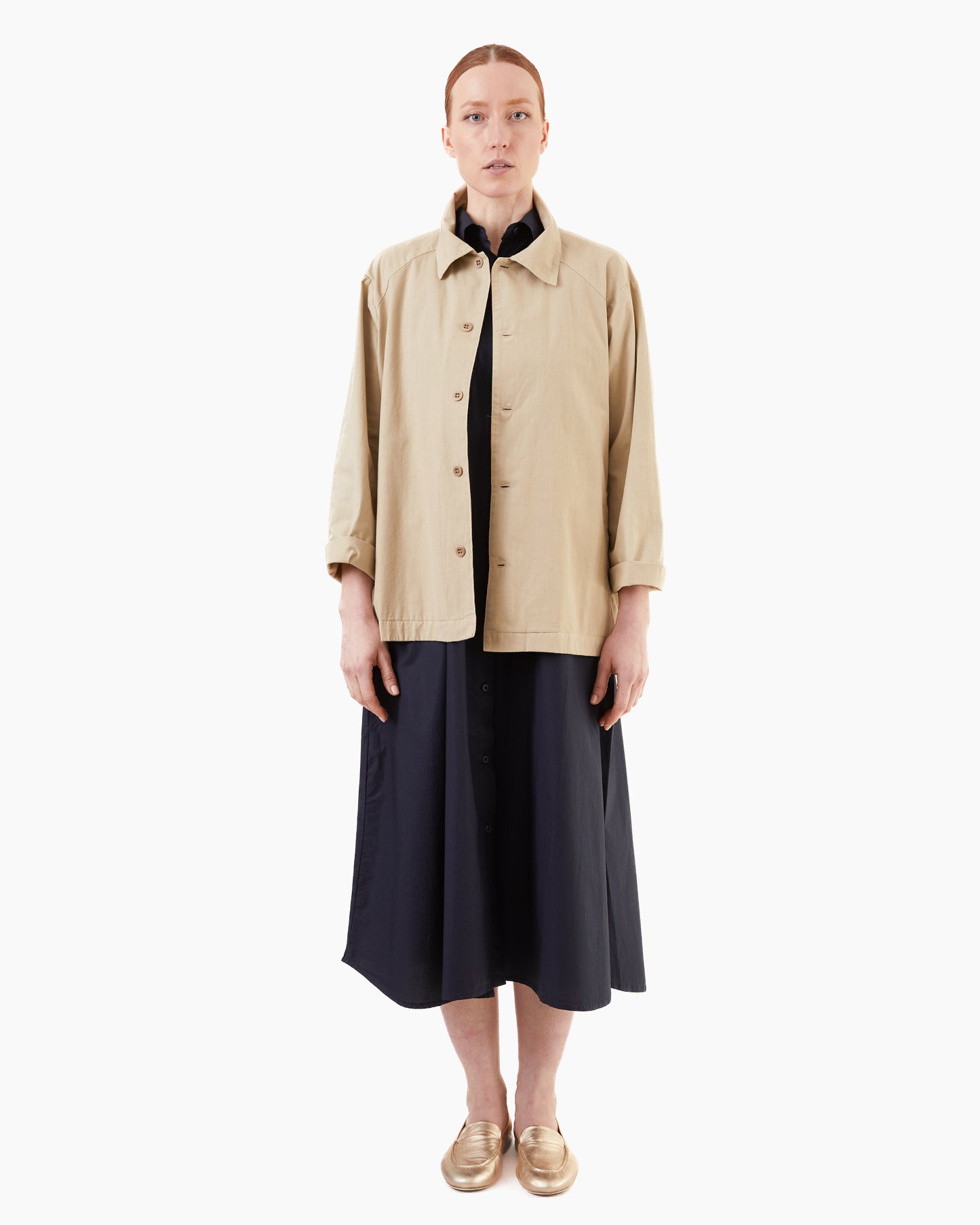 Labo.Art Women's Diego Clara Cotton Dress in Atlantic