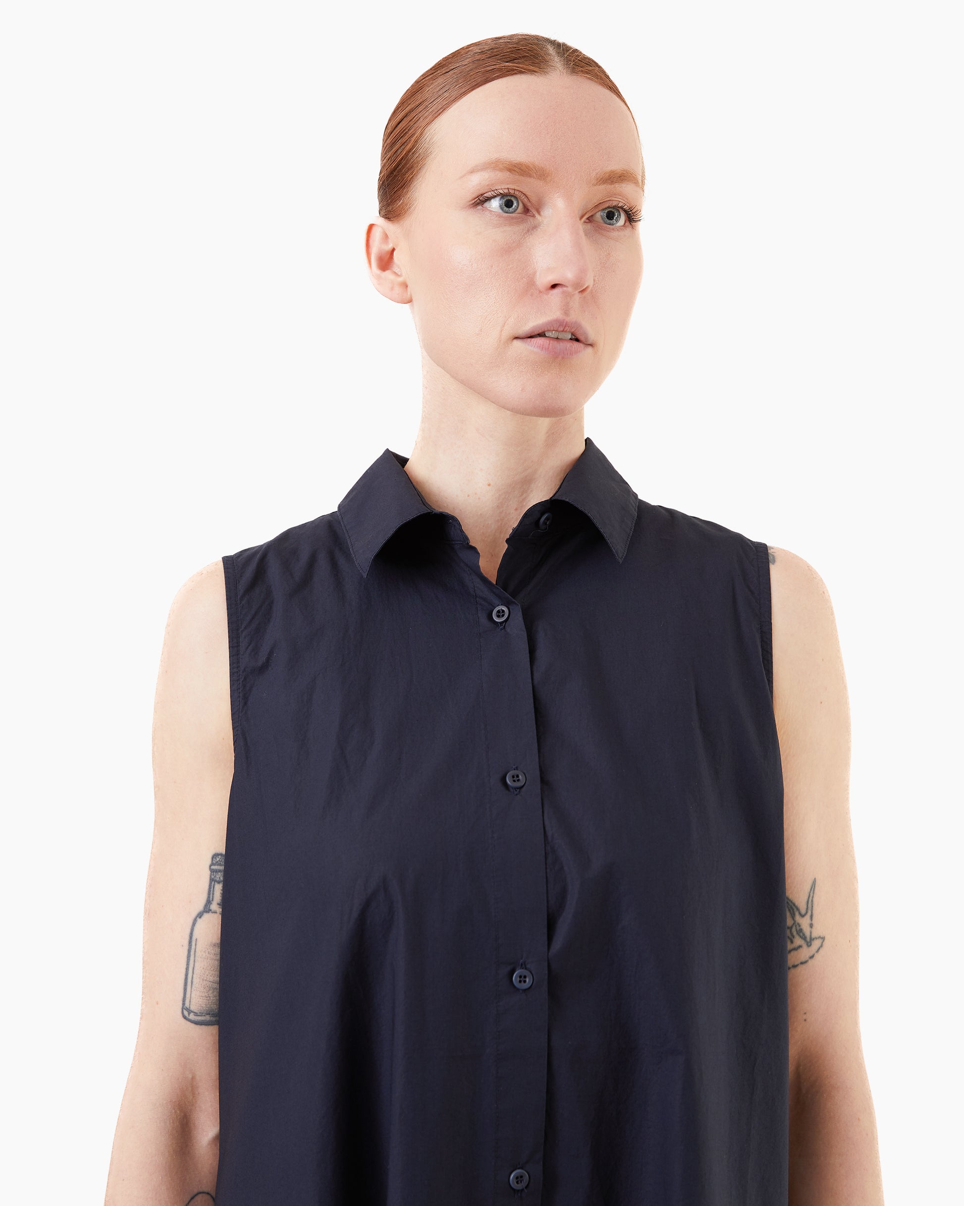 Labo.Art Women's Diego Clara Cotton Dress in Atlantic