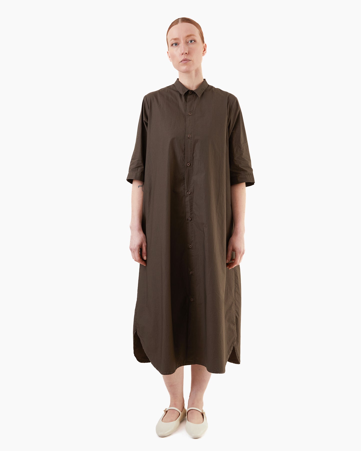 Labo.Art Women's Acca Clara Cotton Dress in Maron